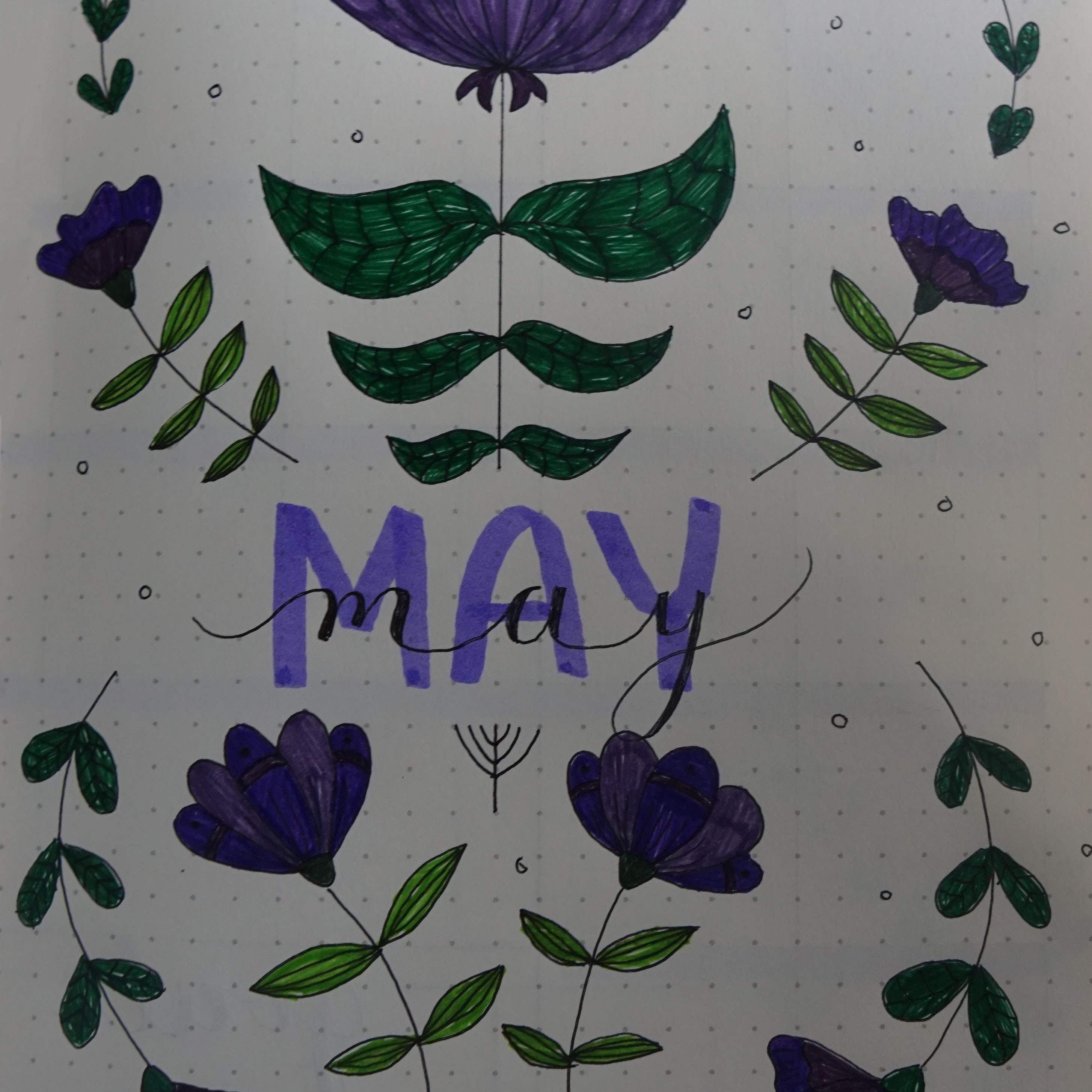 May Bullet Journal