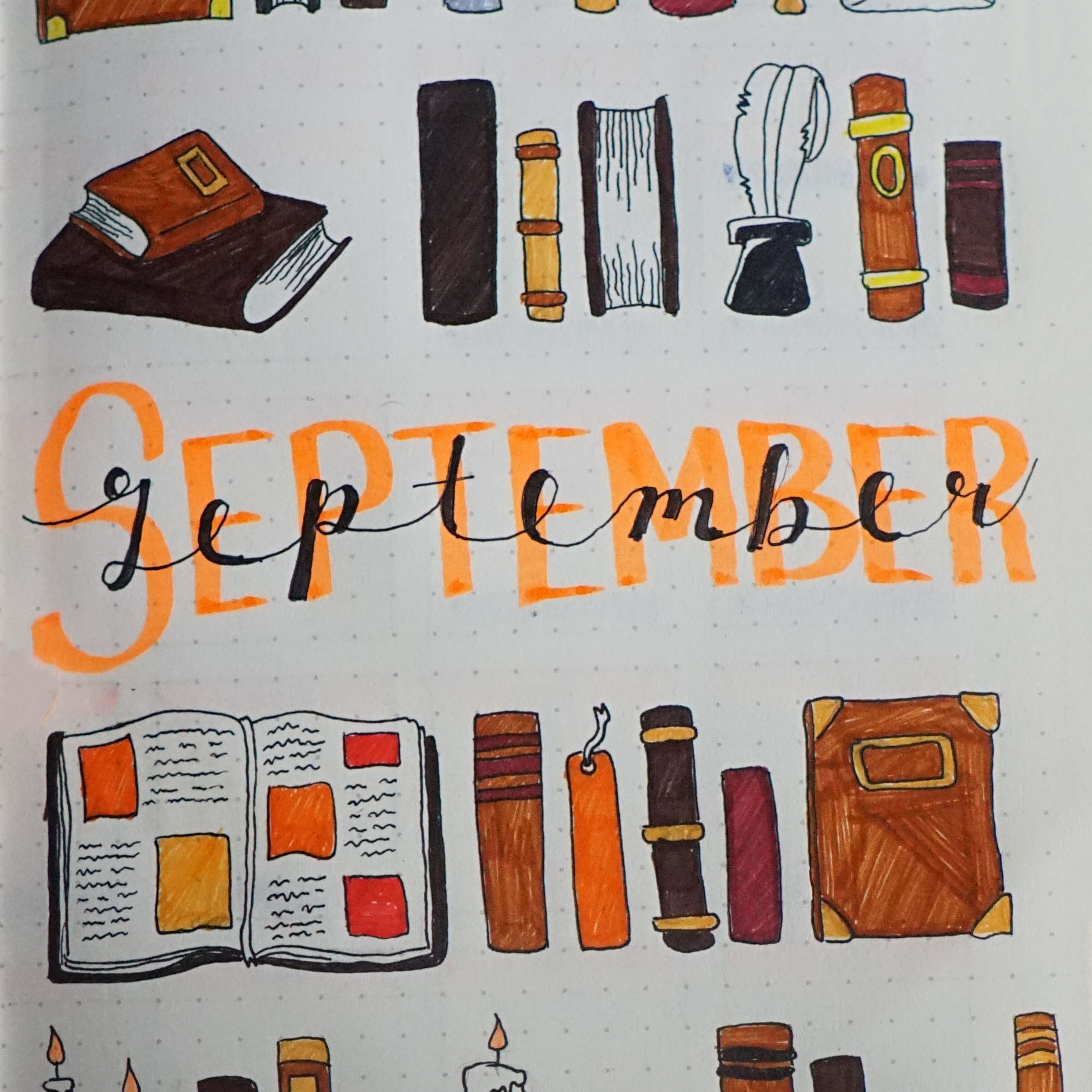 September Bullet Journal