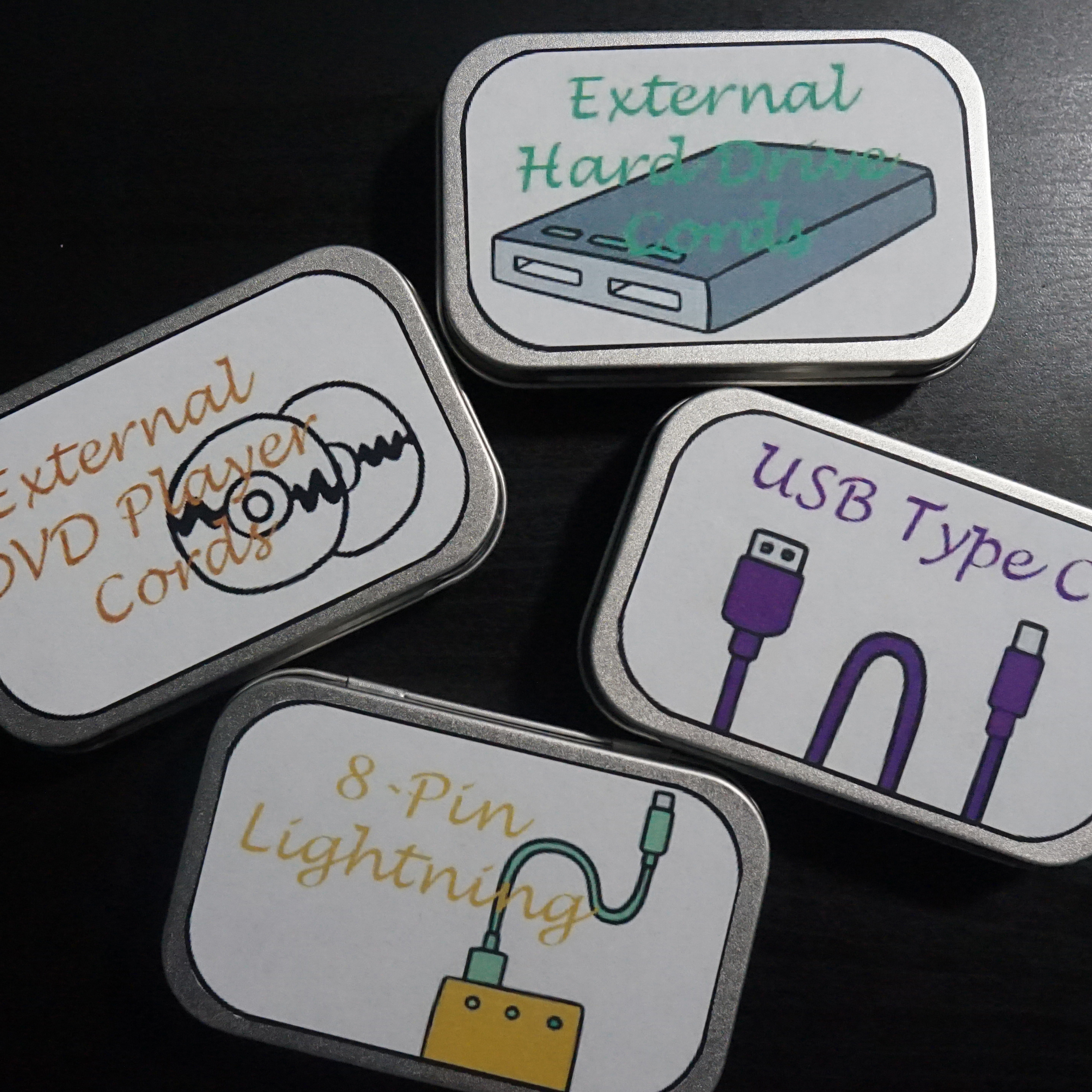 Tin Series – Cord Storage