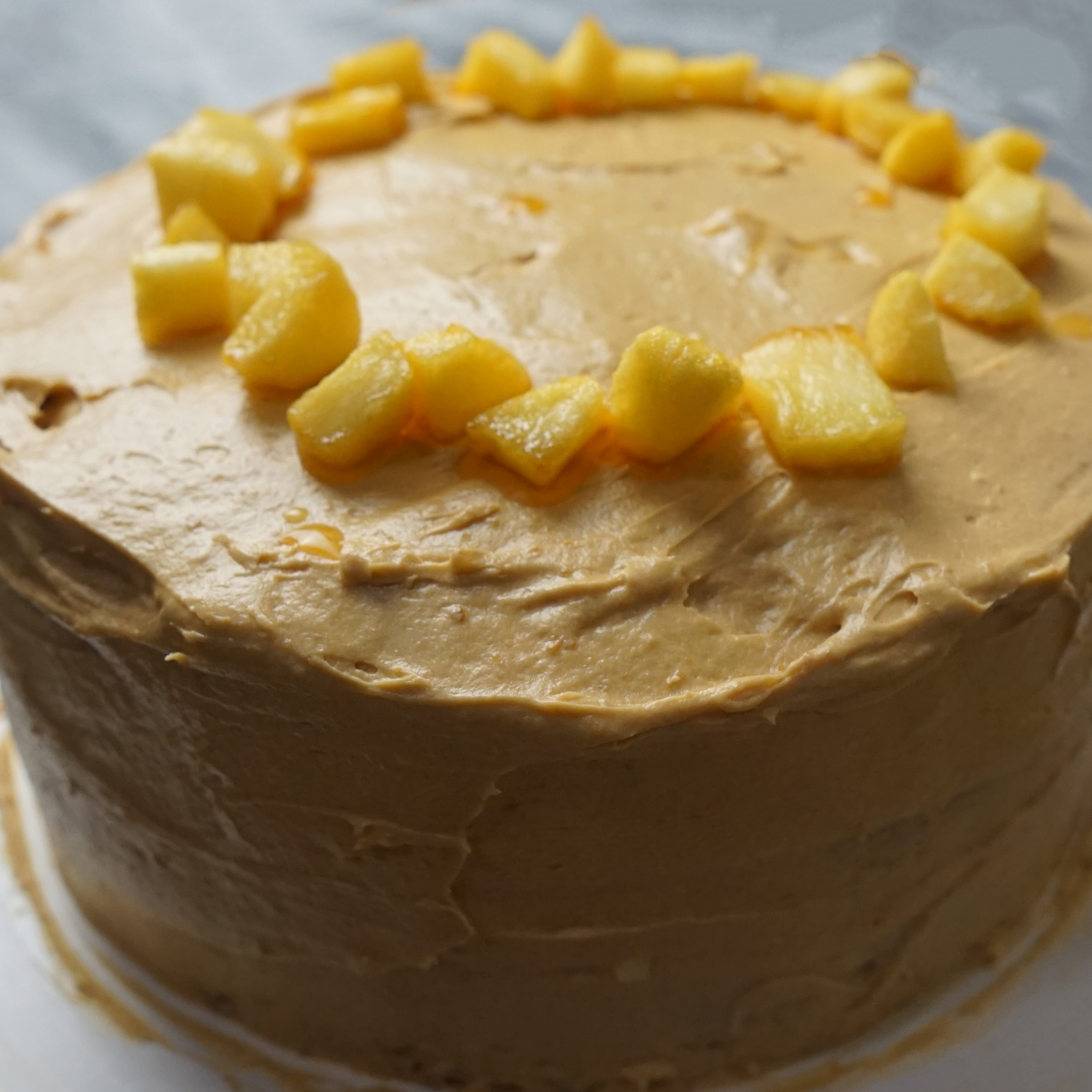 Great British Bake-Off Challenge – Week Four Showstopper: Caramel Cake