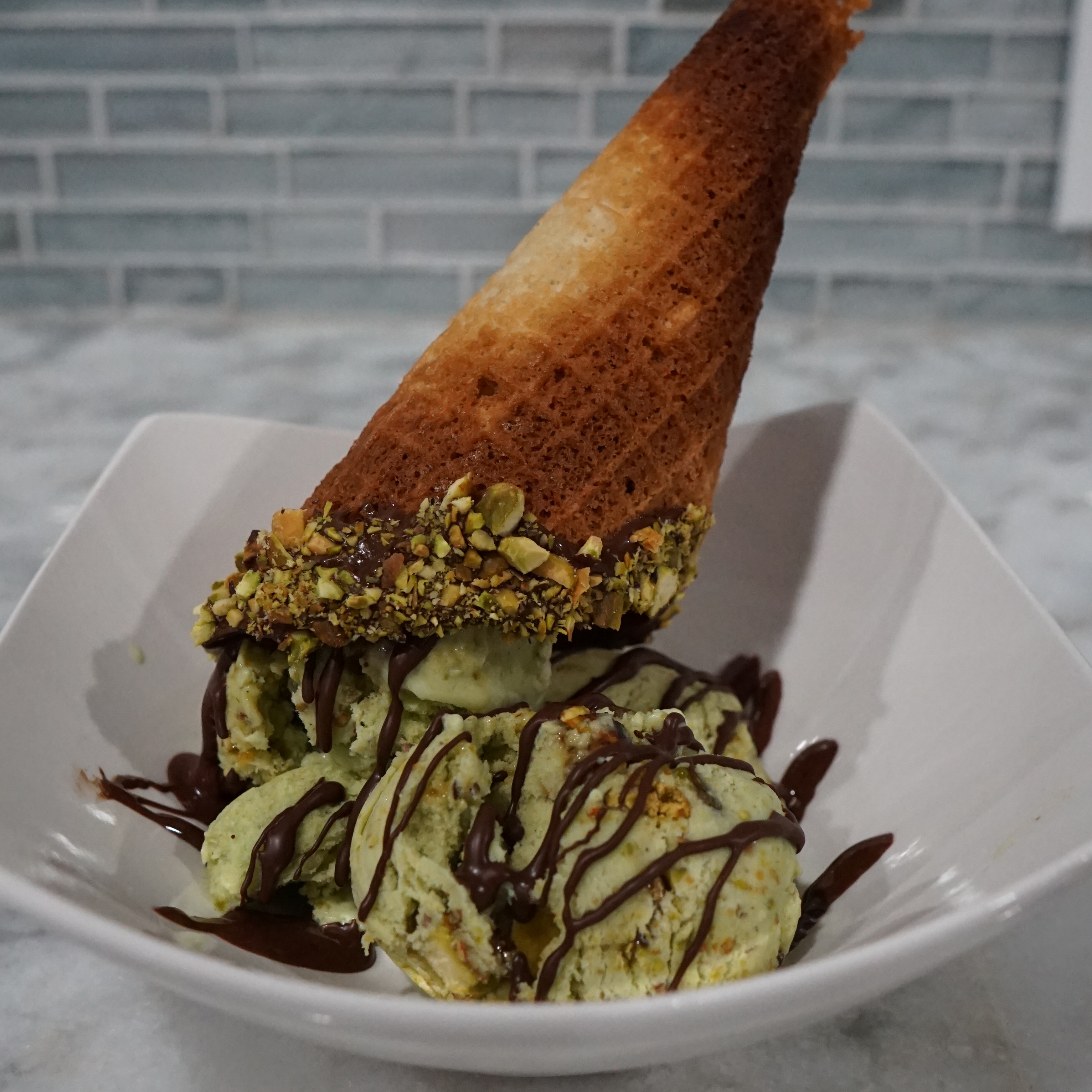 GBBO Season 13 – Week 7 Technical: Pistachio Ice Cream