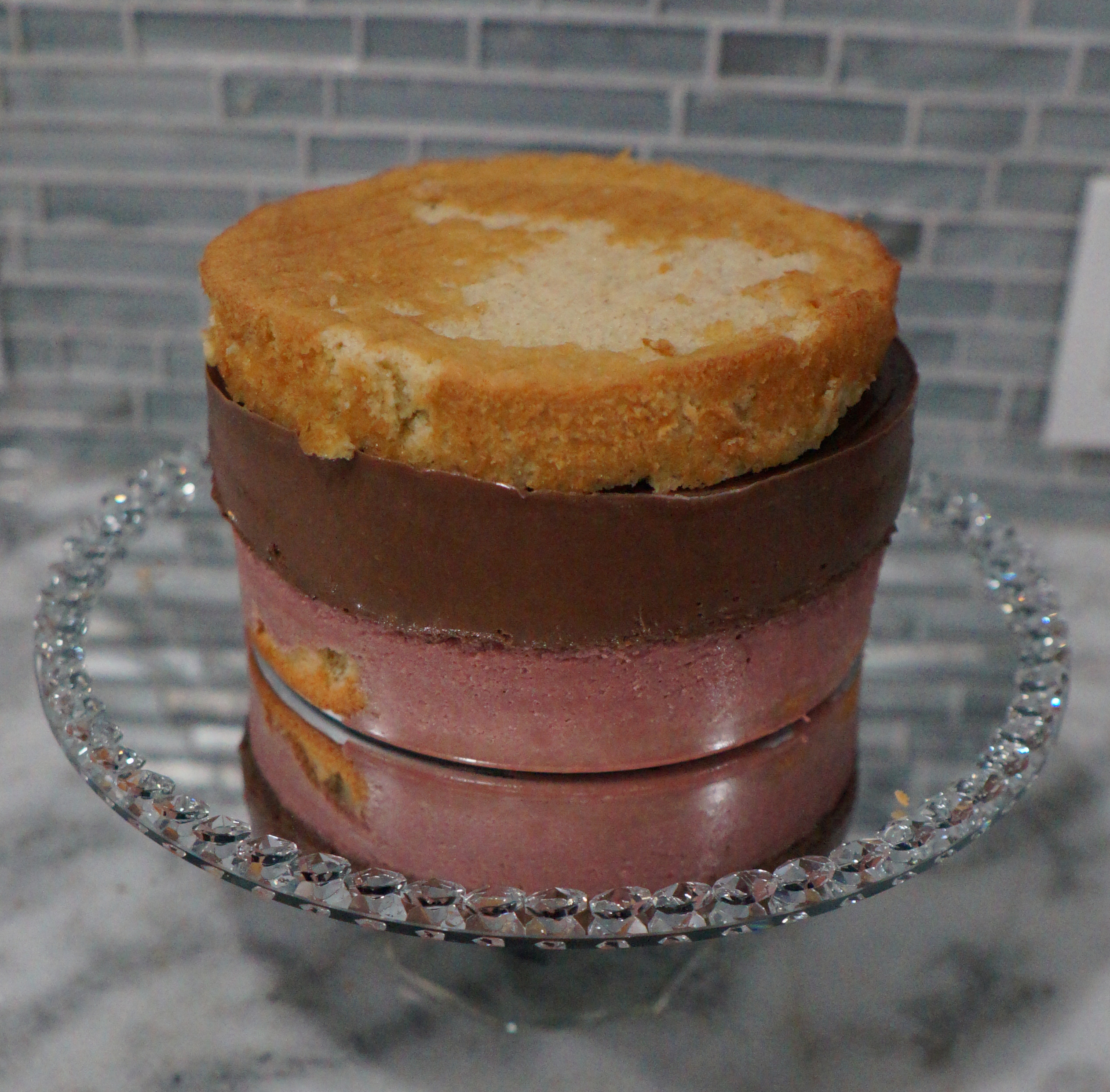 GBBO Season 13 – Week 7 Showstopper: Custard Gateau