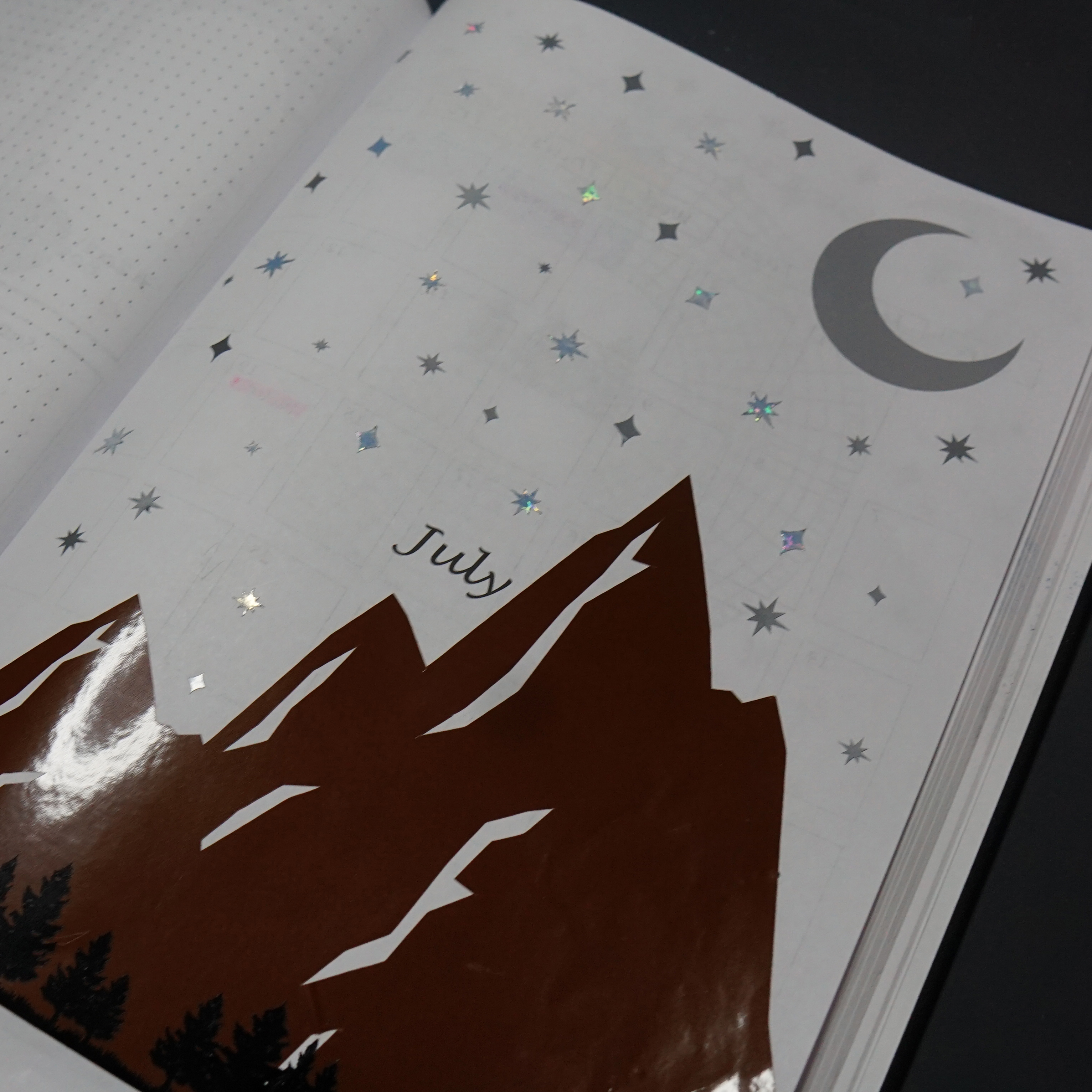 July 2024 Bullet Journal | Stickers Galore