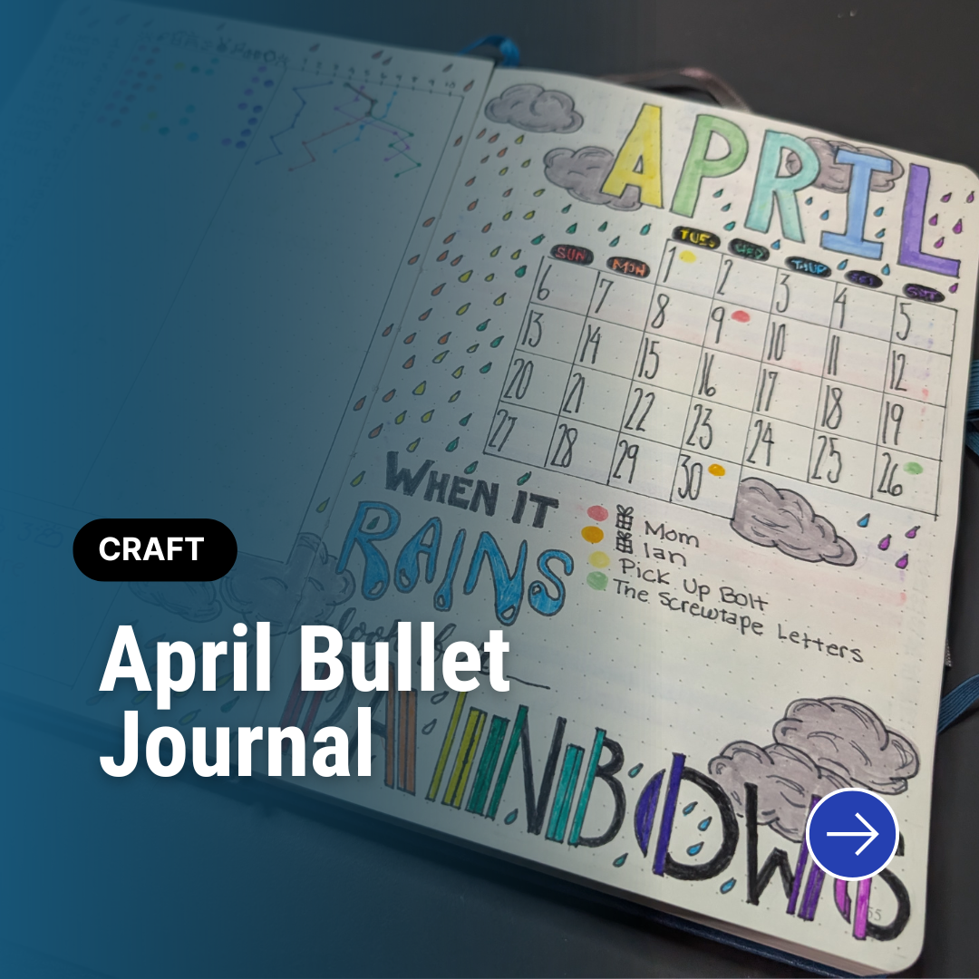 2025 Bullet Journal: April