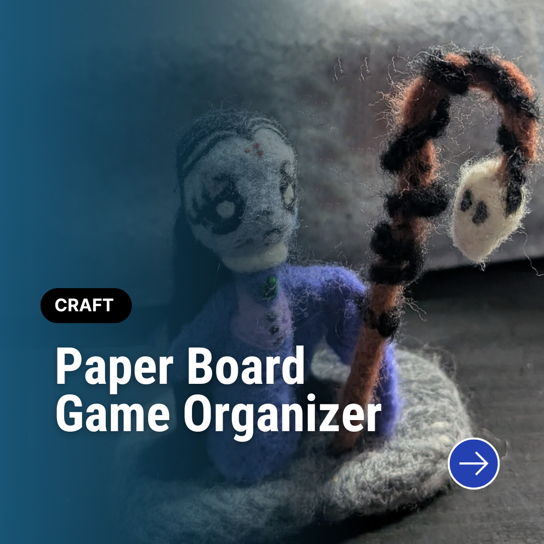 Needle Felted Misery