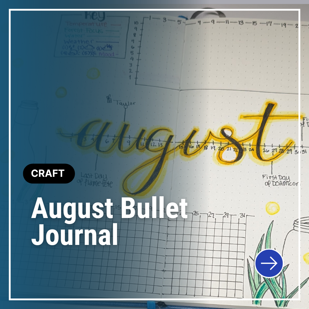 2025 Bullet Journal: August