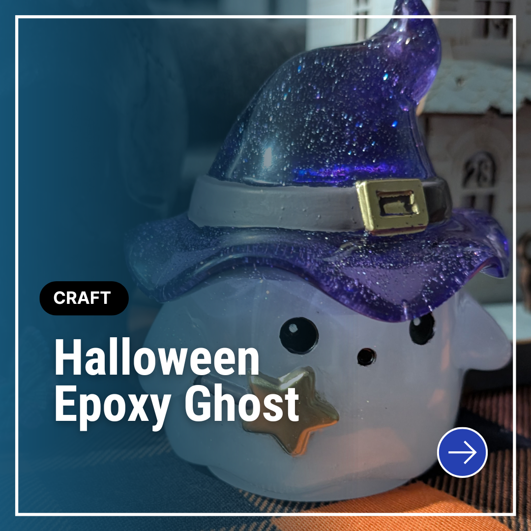 Halloween Epoxy Ghost