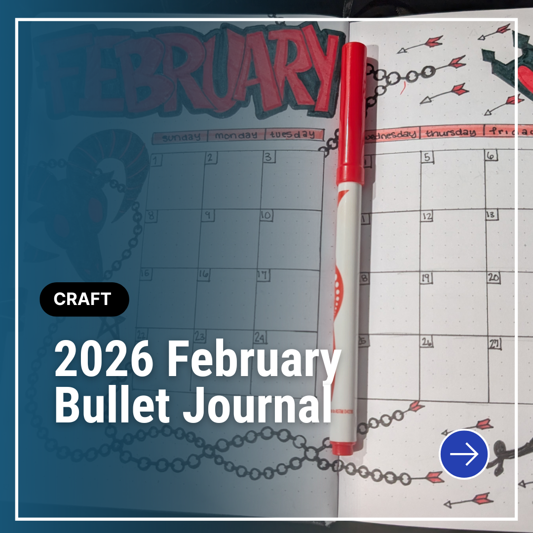 2026 February Bullet Journal: The Devil and the Tower