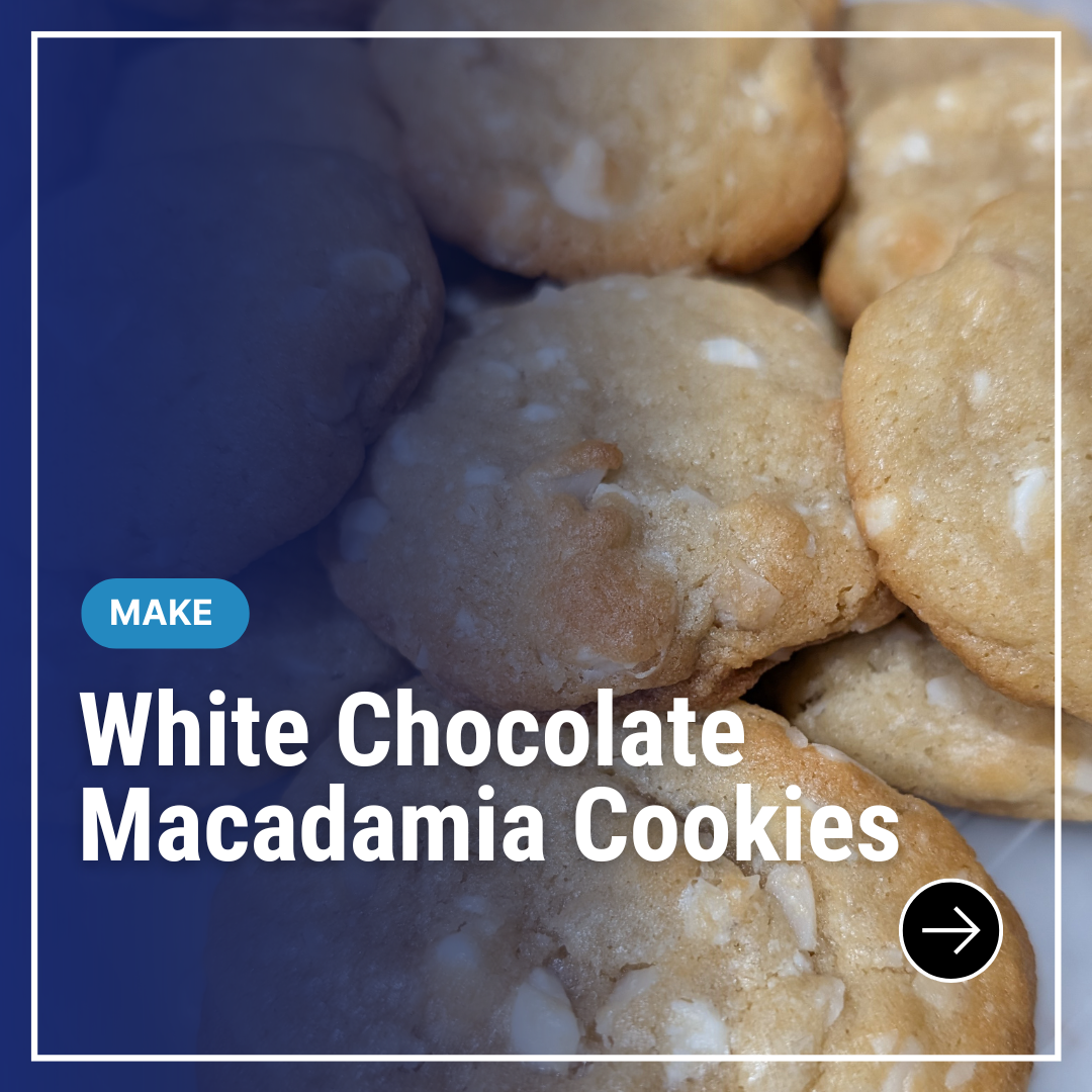 White Chocolate Macadamia Cookies