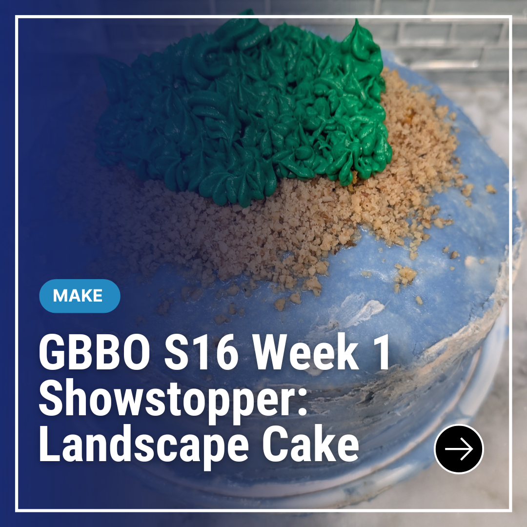 GBBO Season 16 – week one showstopper: landscape cake